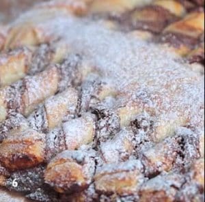Julgranskaka med nutella - recept 6 Julgranskaka med nutella