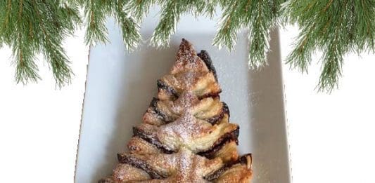 Julgranskaka med nutella
