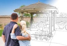 Bygg pergola till trädgården i vår