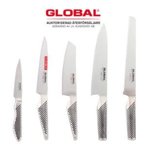 Knivskola och Knivset från Global, värde 4 699 kr, v.44