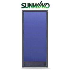 Solvärmepanel med reglerbart luftintag, Vecka 28