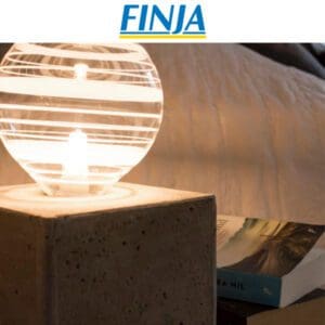 Veckans tips från Finja - Bordslampa, Vecka 1