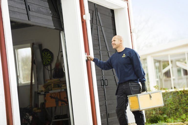 Automatisk eller manuell öppning 4 hållbarhet garageport 4