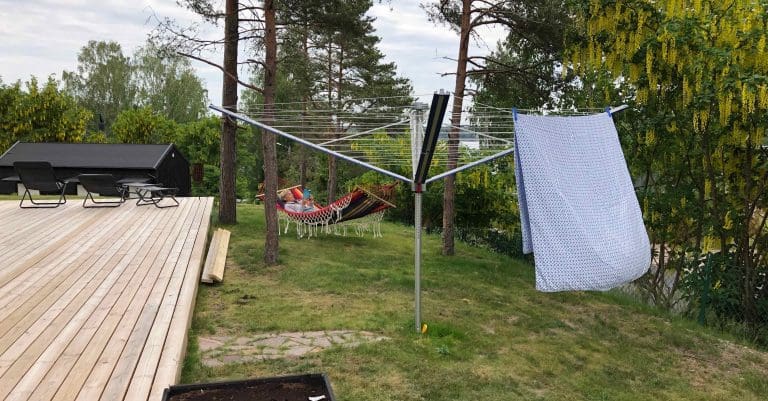 Är det Torkväder? Häng tvätten på en snygg torkvinda som håller 7 Ragnar Hansson 6