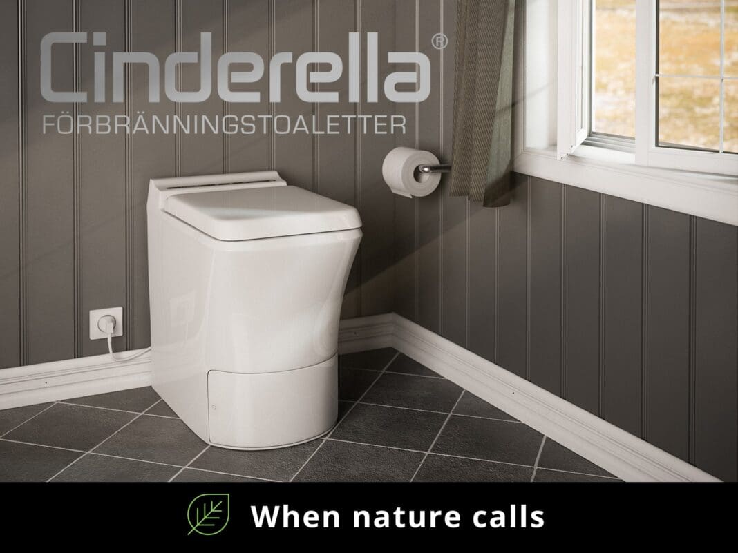 cinderella förbränningstoaletter