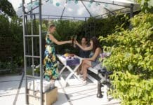 Gjut fina markstensplattor av betong markstensplattor av betong