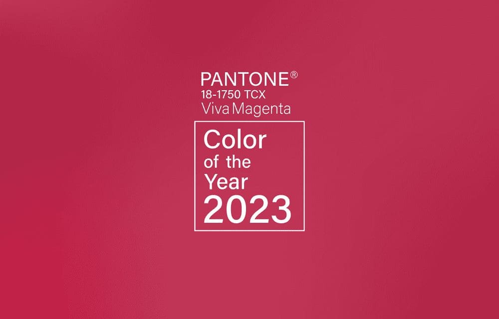 Inredningstrender 2023: årets hetaste trender och färger 2 viva magenta