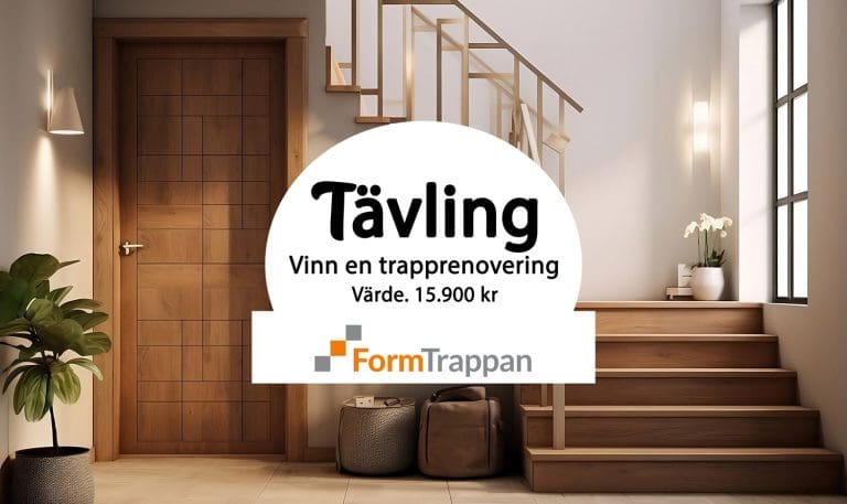 Tävling: Vinn en trapprenovering från Formtrappan värd 15900kr 6 elda klimatsmart 5