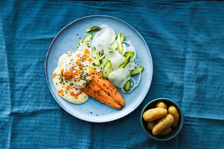 Röding recept - Sojabakad med vitvinssås och potatis 6 Brita Zackari 5