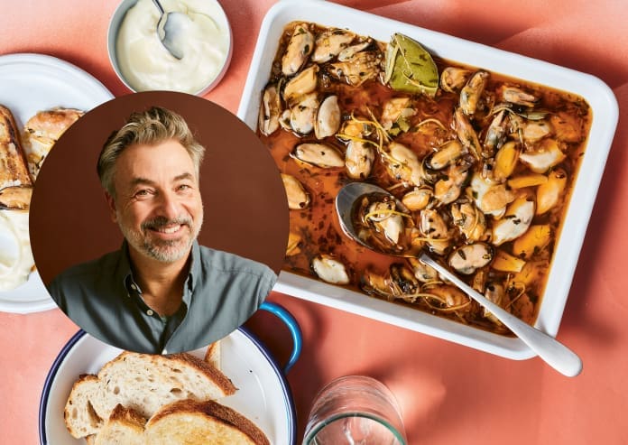 Blåmusslor escabeche