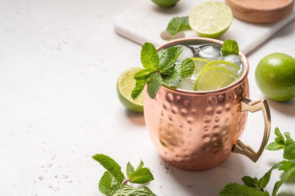 Vodka drinkar: 5 bästa klassiska recepten 1 Moscow Mule