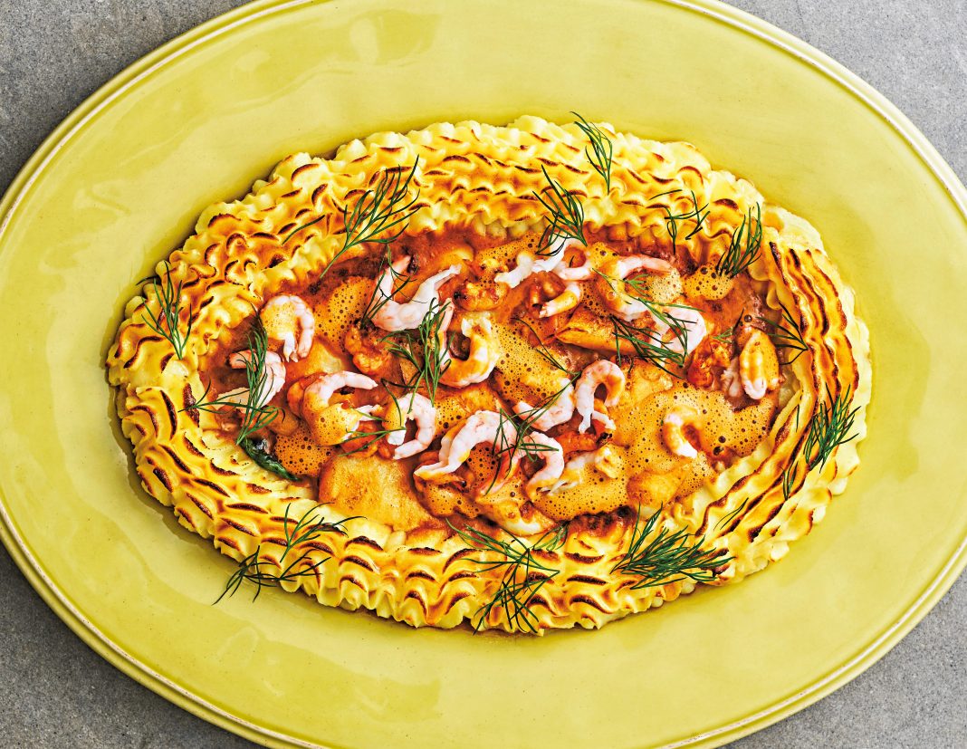 klassisk fiskgratäng